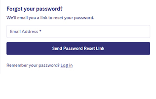 Password reset step two