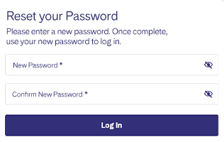 Password reset step four